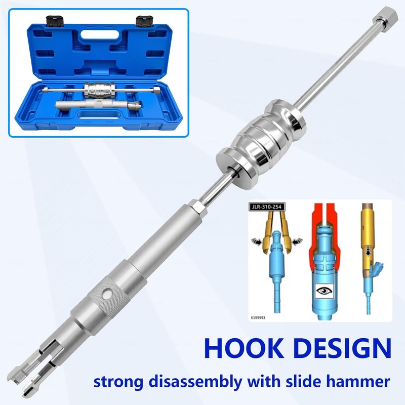 ZKTOOL Fuel Injector Puller Remover Tool for Jaguar & Land Rover 2.0 Petrol Diesel Engines - OEM JLR-310-254, Engine Code AJ-200D 204DT AJ200D AJ200 204DTD - Image 2